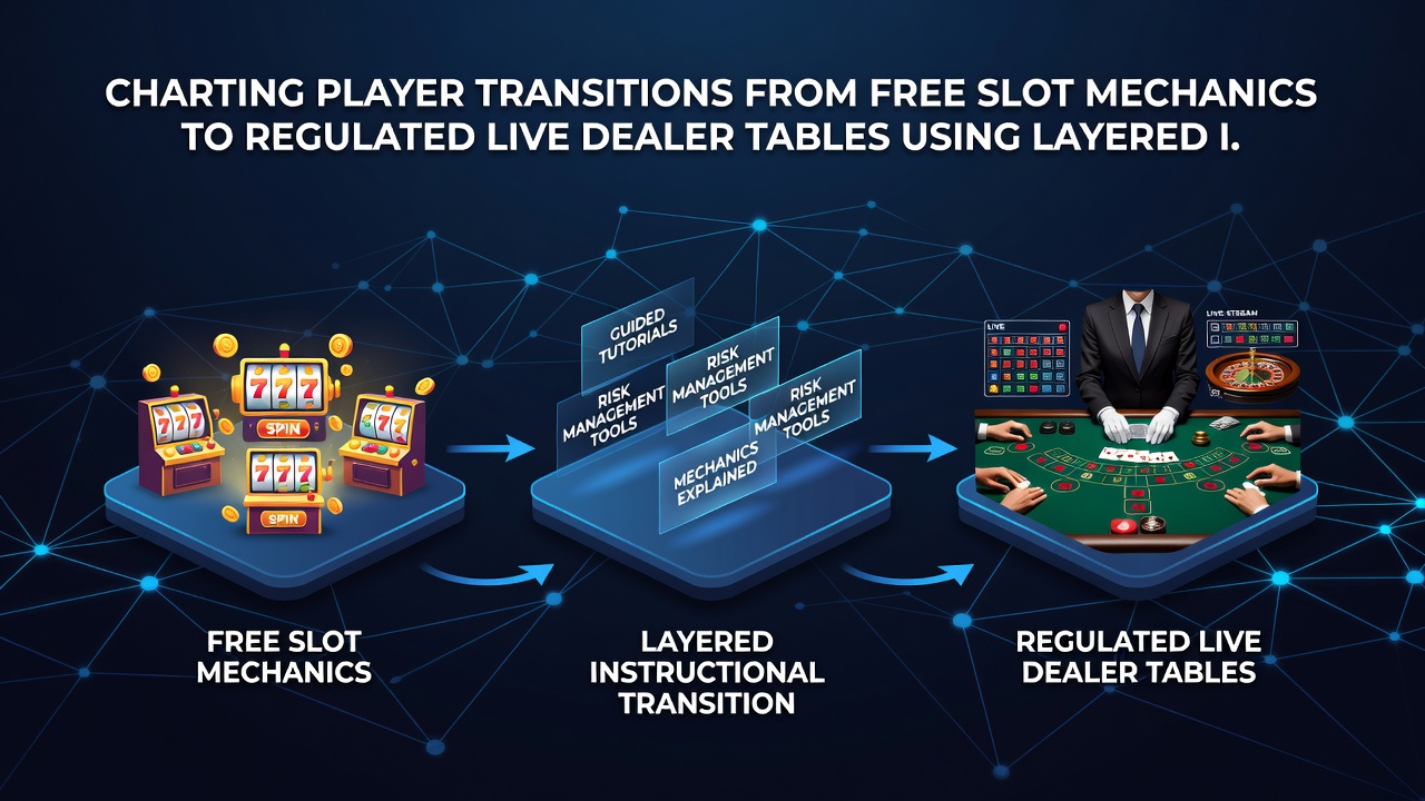 Illustration of layered incentive progression in regulated online casinos