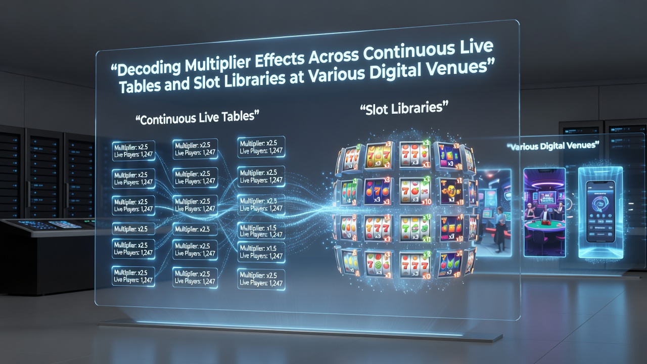 Analyse van multiplier systemen in live tafels en digitale slotspellen