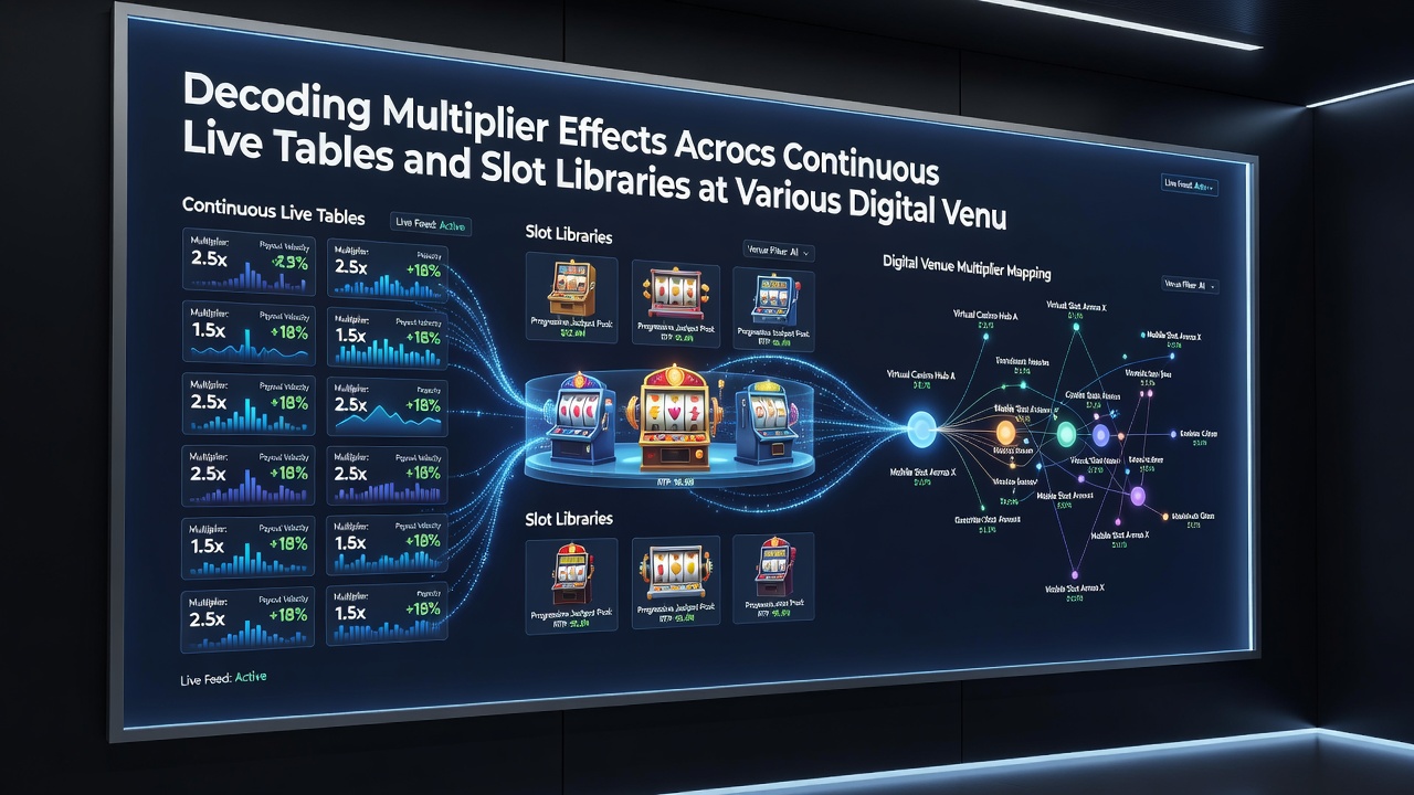 Vergelijking van multiplier prestaties over verschillende online casino platforms