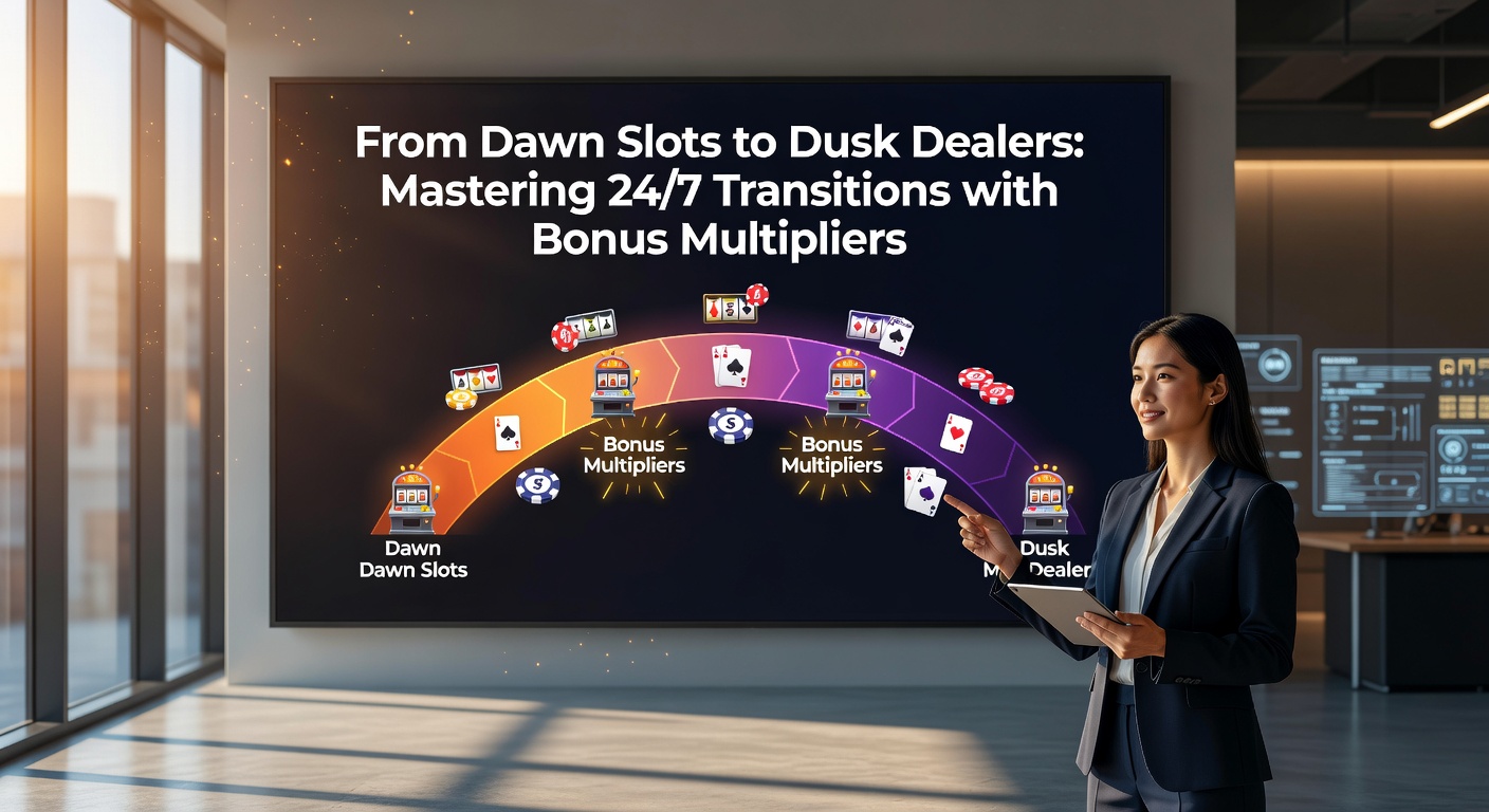 Live dealer aan roulette tafel bij avondlicht, illustratie van dusk gaming sessie