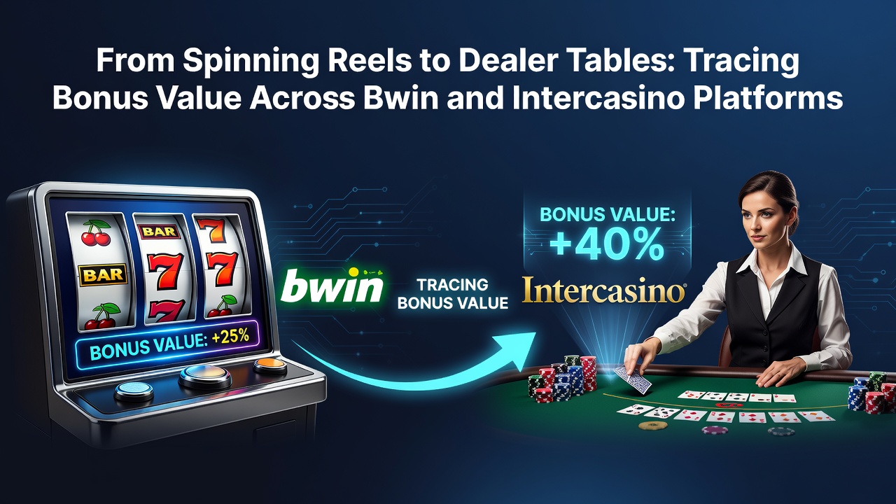 Vergelijking van bonusstructuren tussen slots en live dealer spellen op Bwin en Intercasino platforms