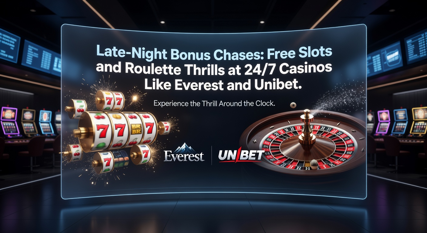 Dynamische roulette tafel in een virtueel casino, met een speler die inzet plaatst tijdens een late-night bonusronde, chips en wiel in volle actie