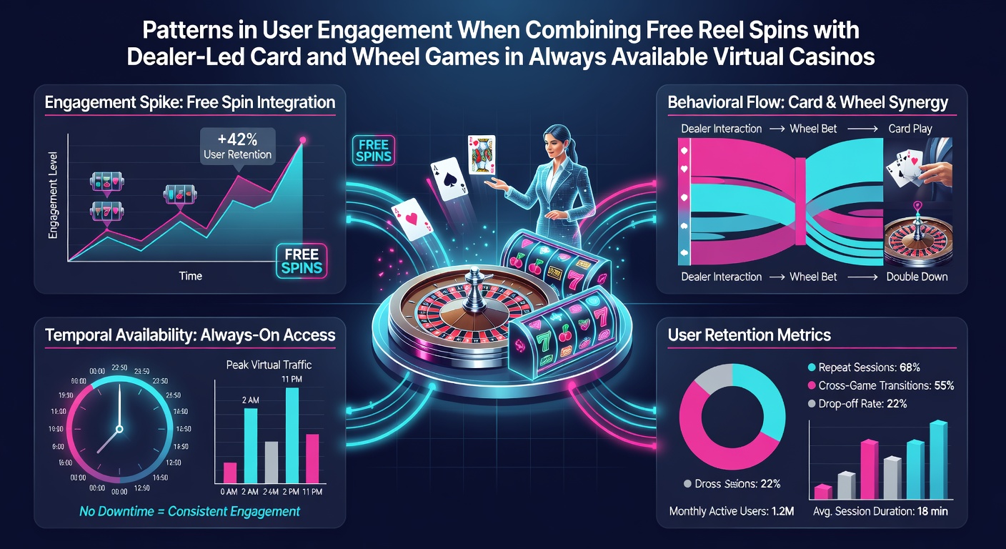 Analyse van interactiepatronen tussen gratis spins en live dealer spellen in online casino's